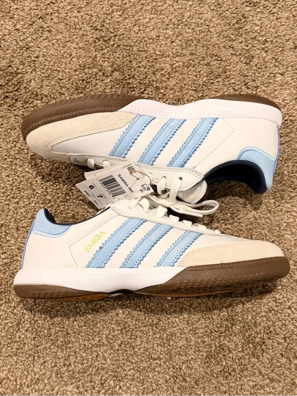 adidas Samba MN Millennium Clear Sky Y2K Men’s 6/Womans 7